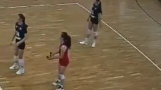 Play badly — get hit in the head. In Kazakhstan, a coach struck a female volleyball