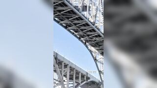 U.S. citizen rescued after jumping from Blue Water Bridge in Canada