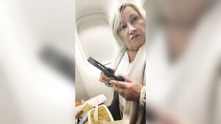 Black and White Women Clash in Heated Argument Over Tray Table
