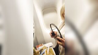 Black and White Women Clash in Heated Argument Over Tray Table