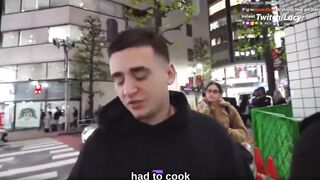 Thousands of strangers ordered $12,000 worth of food to an American streamer's table in Japan
