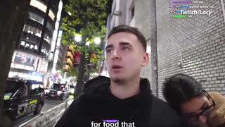 Thousands of strangers ordered $12,000 worth of food to an American streamer's table in Japan