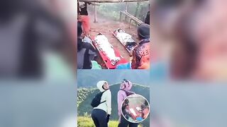 Two hikers suffer HYPOTHERMIA on Indonesian mountain after FORGETTING their JACKETS