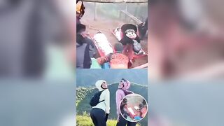 Two hikers suffer HYPOTHERMIA on Indonesian mountain after FORGETTING their JACKETS