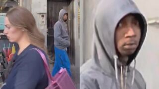 Man was caught exposing himself and performing a lewd act in public