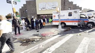 NYC ‘drunk’ driver plows into NYPD Halloween event — injuring 6