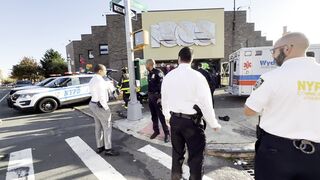 NYC ‘drunk’ driver plows into NYPD Halloween event — injuring 6