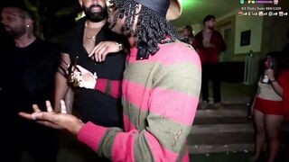 Muscles don't scare boxers. Champion Rya n Garcia bitch slaps Kanel Joseph’s security guard lol