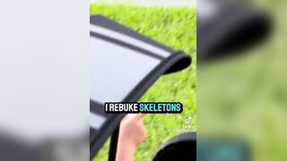 Smart Kid rebukes Halloween Decorations
