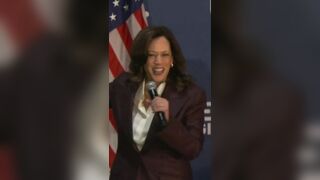 Kamala Harris suffers awkward verbal slip-up at Georgia campaign rally