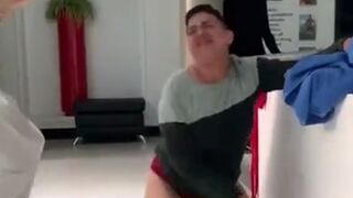 His or Her ass got smacked?
