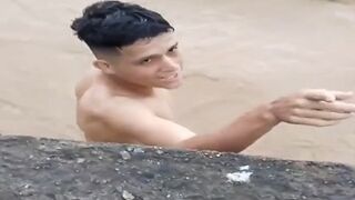 Worst Nightmare Caught on Camera.... You'll Never Out Swim a Current Bro.