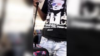 Guy Thrown off a Delta Flight For Wearing a Trump Shirt.