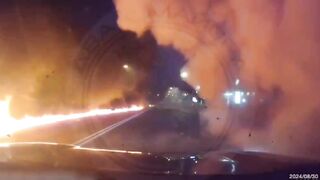 Missile hits a vehicle and kills a family of 4 people (This is terrifying )
