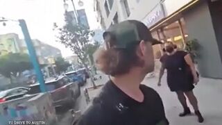 Tranny Assaults A Man For Wearing A Trump Shirt