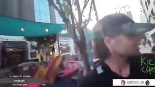 Tranny Assaults A Man For Wearing A Trump Shirt