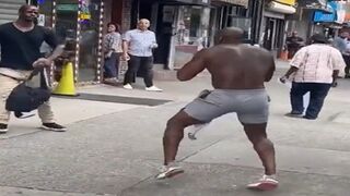 Bruce Leroy Runs the Streets of NY