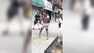 Bruce Leroy Runs the Streets of NY