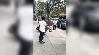 Bruce Leroy Runs the Streets of NY