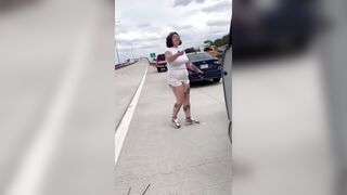 Road Raging Leftist Karen Causes Accident, Makes Fool of Herself, Gets Arrested.