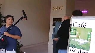 Buzz Aldrin Punches Moon Hoaxer in the Face