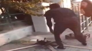 Nothing to see Here.... Just a Migrant Cooking a Cat on the Street.