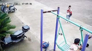 Kid loves to make themselves pain