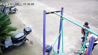 Kid loves to make themselves pain