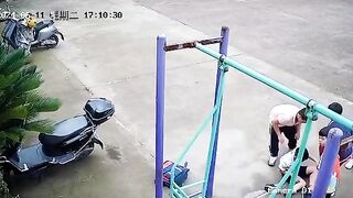 Kid loves to make themselves pain