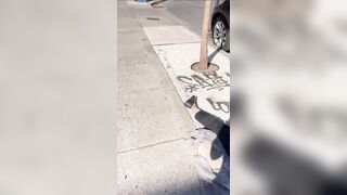 Nothing to See Here... Just a Casual Walk Down a Portland Street.