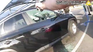 Guy Goes Through a Car Wash.... Ends up Getting Showered with Bullets by Police.