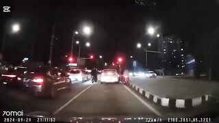 Hit and run on purpose