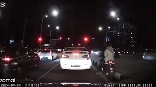 Hit and run on purpose