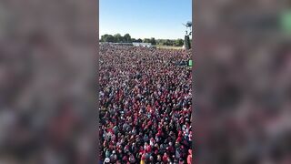 Crowd Size at the Trump Bulter Rally is Enormous!