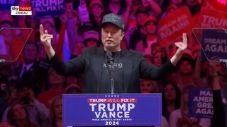 IN FULL: Elon Musk delivers speech at Donald Trump’s New York rally