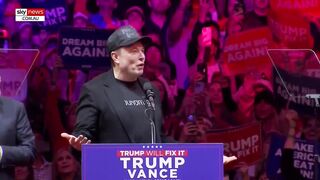 IN FULL: Elon Musk delivers speech at Donald Trump’s New York rally