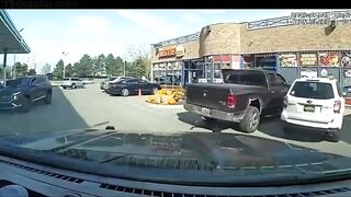 WILD: GTA Style Police Chase as Crazy Suspect Flees From Police in Reverse