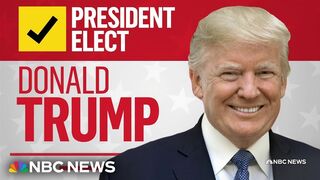 BREAKING: Donald Trump is elected 47th president of the United States