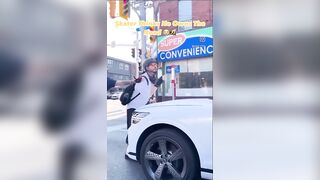 Skateboarding Male Karen who Thinks he Owns the Road will Have you Thinking Bicyclists Ain't that Bad