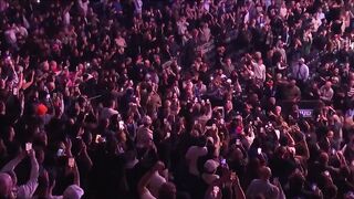 Earth Shattering Applause as Trump Walks out for UFC 309