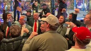 WOW The Entire Avengers Team, Trump, Tulsi, RFK, Elon, Lead "USA" Chant