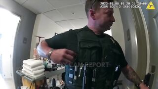 Cops need TWO tasers to bring her down