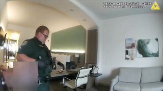 Cops need TWO tasers to bring her down