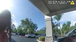 Cops need TWO tasers to bring her down