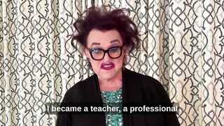 Folks, This Mentally Ill Lunatic was a Teacher and a Principle... This is Public School!!!