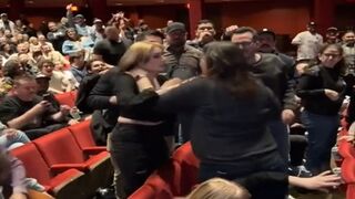 Two Audience Member Karens Brawl at a Kill Tony Show During Dr. Phil Bit.