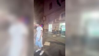 group of refugees kill security guard for refusing them entry to a nightclub