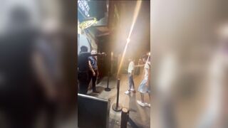 group of refugees kill security guard for refusing them entry to a nightclub