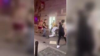 group of refugees kill security guard for refusing them entry to a nightclub