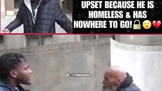 Guy Bails Random Man out of Jail for Christmas but the Guy is Furious because He's Homeless and Has Nowhere to Go.